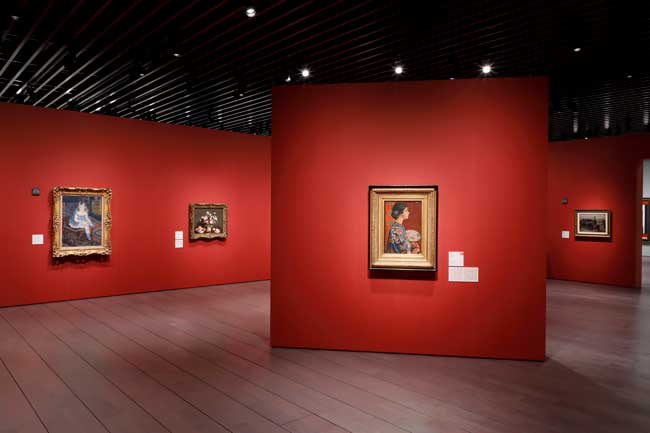アーティゾン美術館の展示風景
