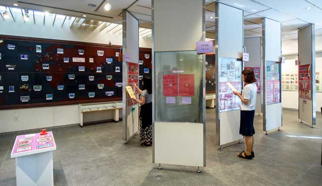 切手の博物館 展示室