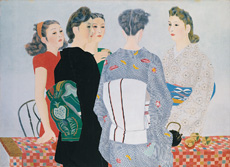 展覧会「京都市美術館所蔵品展 描かれた“きもの美人”」のイメージ画像