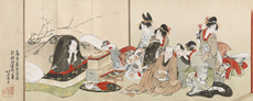 展覧会「ちひろ・冬のしつらえ」のイメージ画像